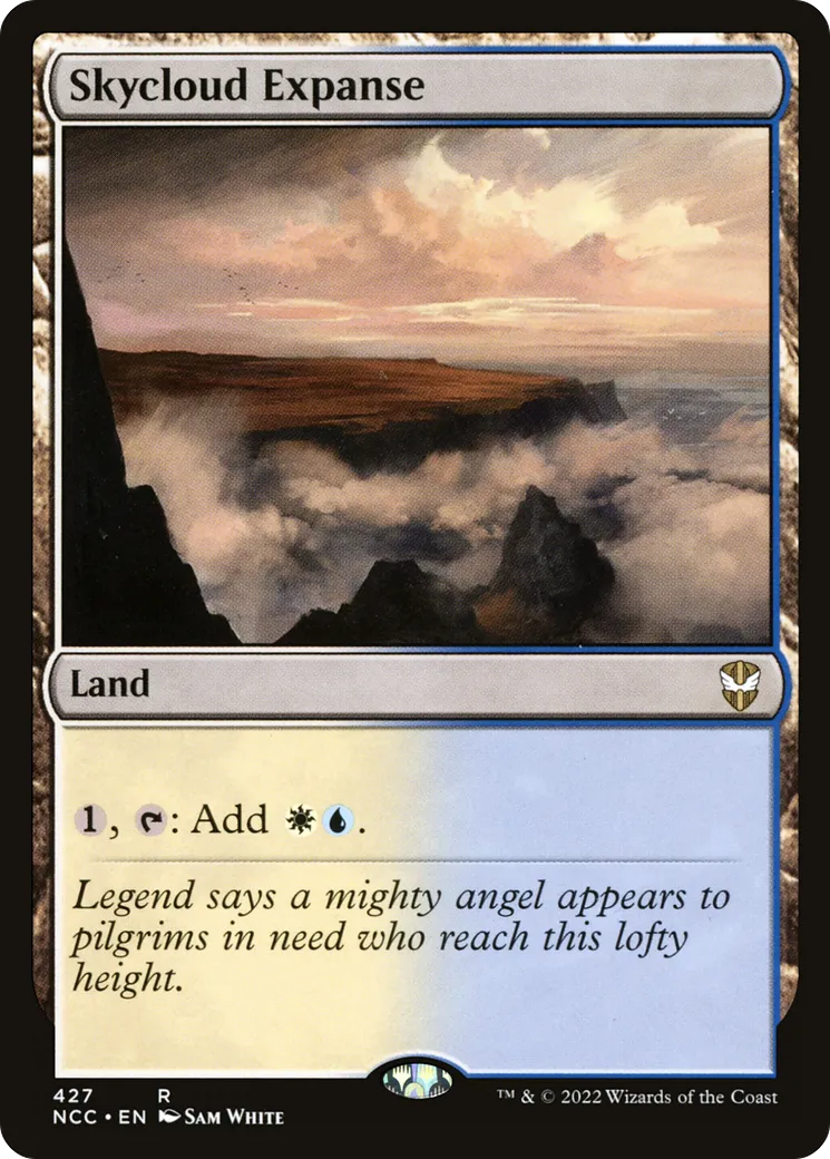 Skycloud Expanse — New Capenna Commander — Magic: The Gathering