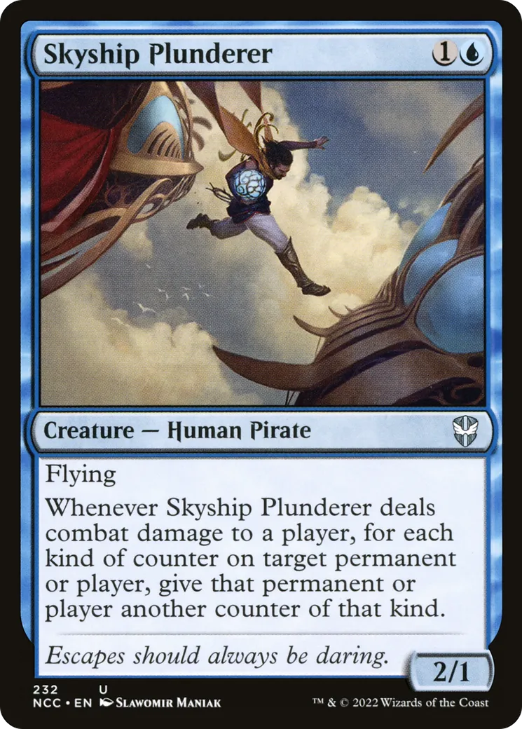 Skyship Plunderer — New Capenna Commander — Magic: The Gathering