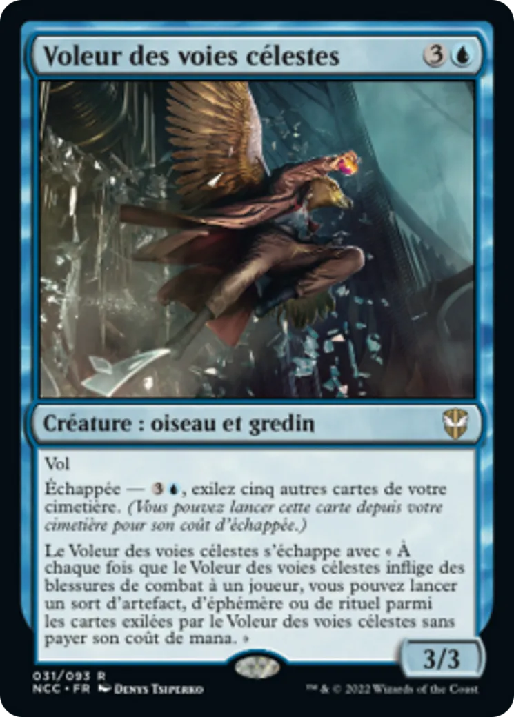 Voleur des voies célestes — New Capenna Commander — Magic: The Gathering