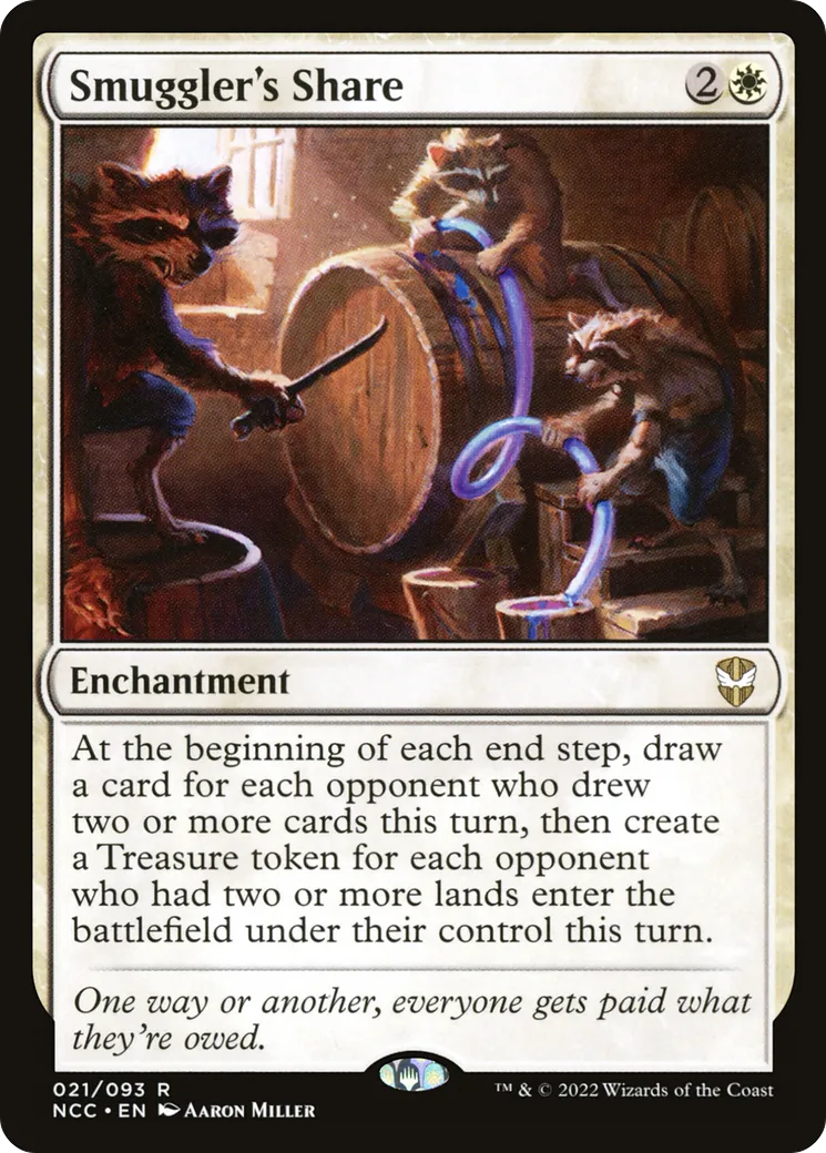 Smuggler's Share — New Capenna Commander — Magic: The Gathering