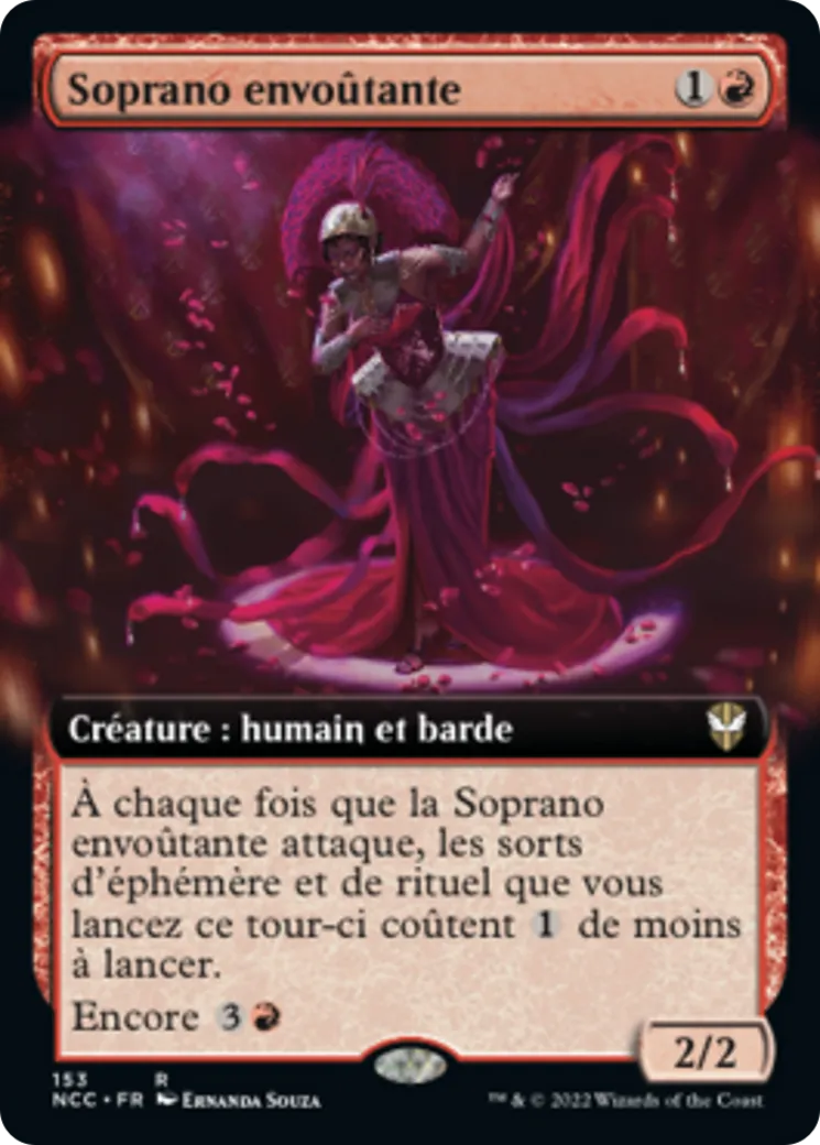 Soprano envoûtante — New Capenna Commander — Magic: The Gathering
