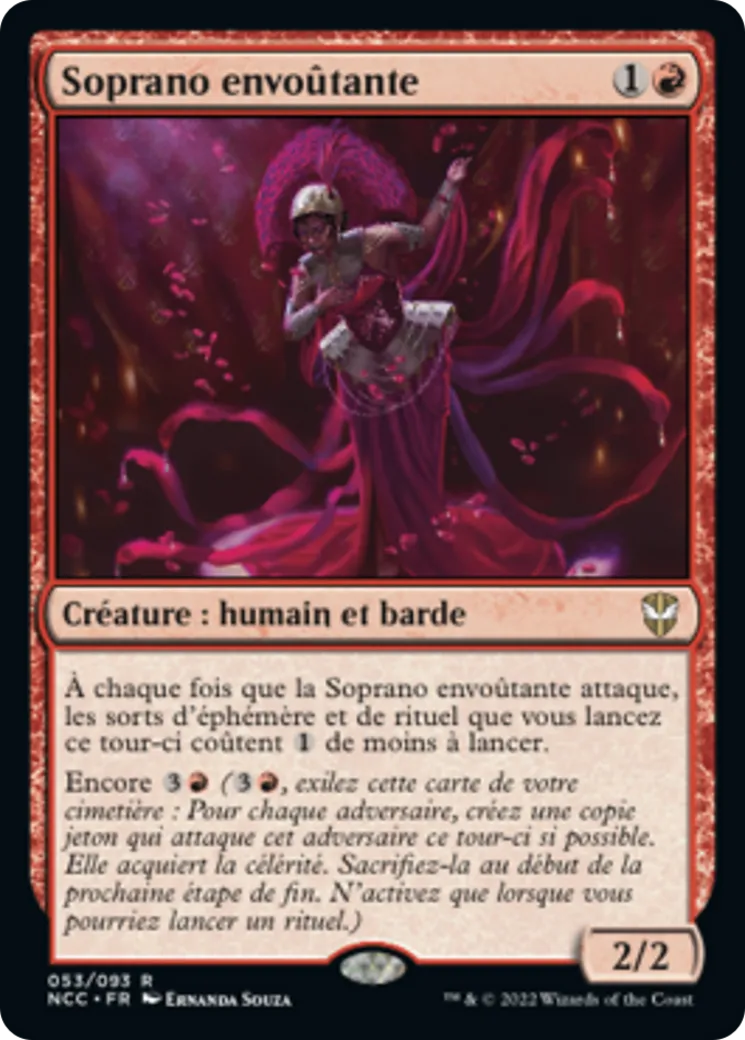 Soprano envoûtante — New Capenna Commander — Magic: The Gathering