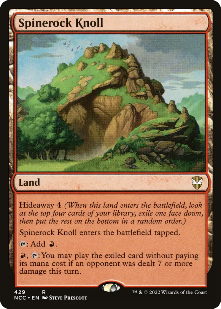 Spinerock Knoll — New Capenna Commander — Magic: The Gathering