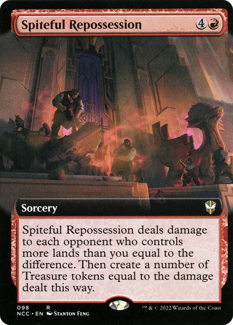 Spiteful Repossession — New Capenna Commander — Magic: The Gathering