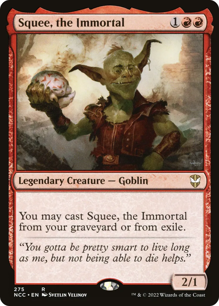 Squee, the Immortal — New Capenna Commander — Magic: The Gathering