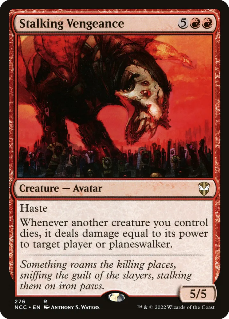 Stalking Vengeance — New Capenna Commander — Magic: The Gathering