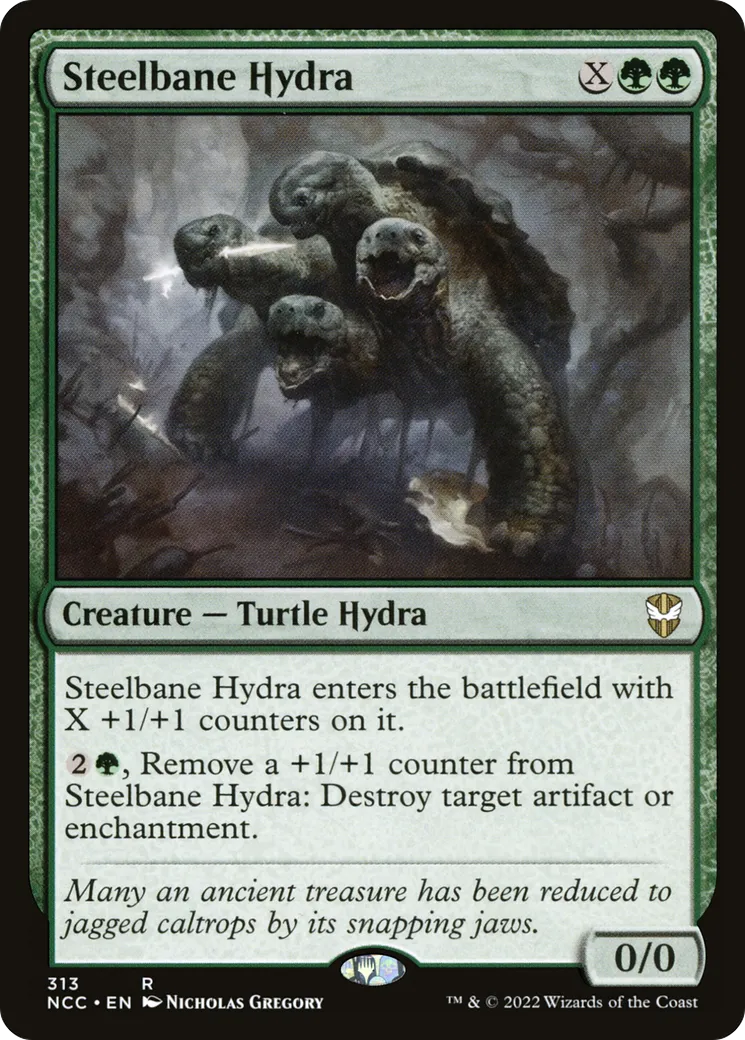Steelbane Hydra — New Capenna Commander — Magic: The Gathering