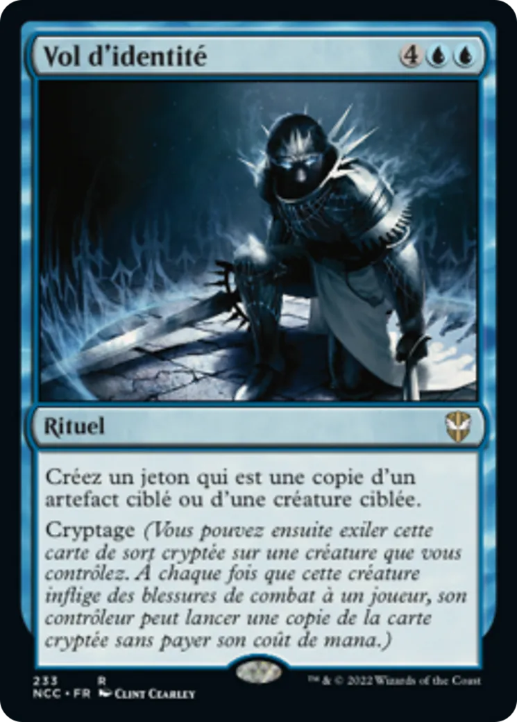 Vol d'identité — New Capenna Commander — Magic: The Gathering