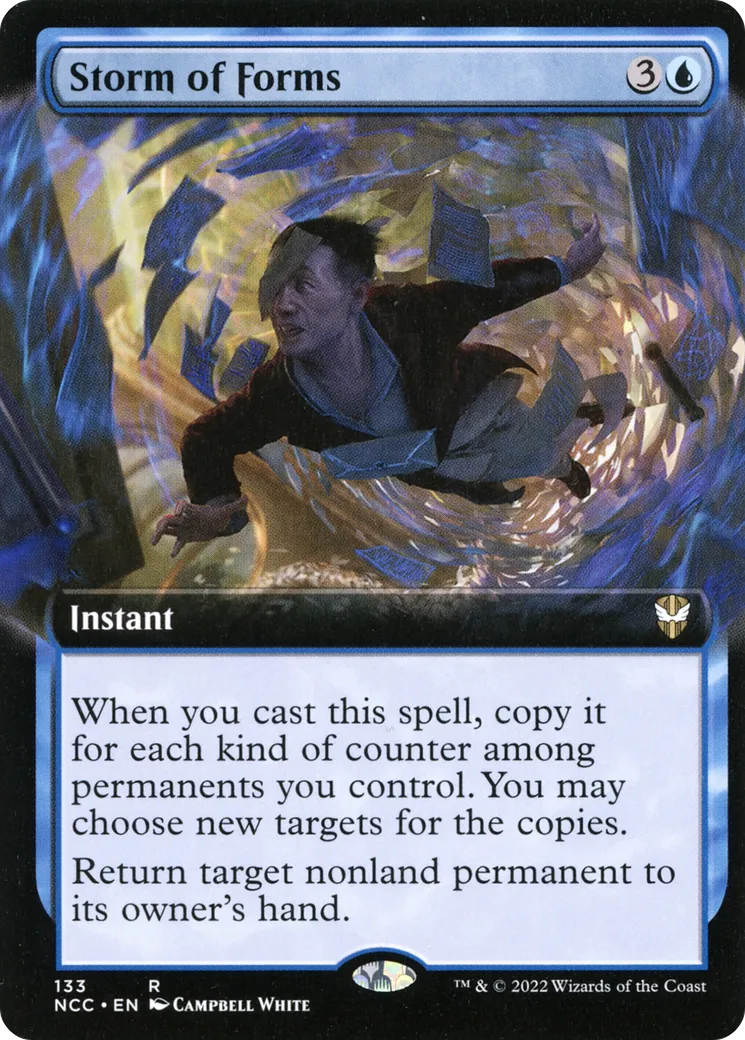 Tempête de formulaires — New Capenna Commander — Magic: The Gathering