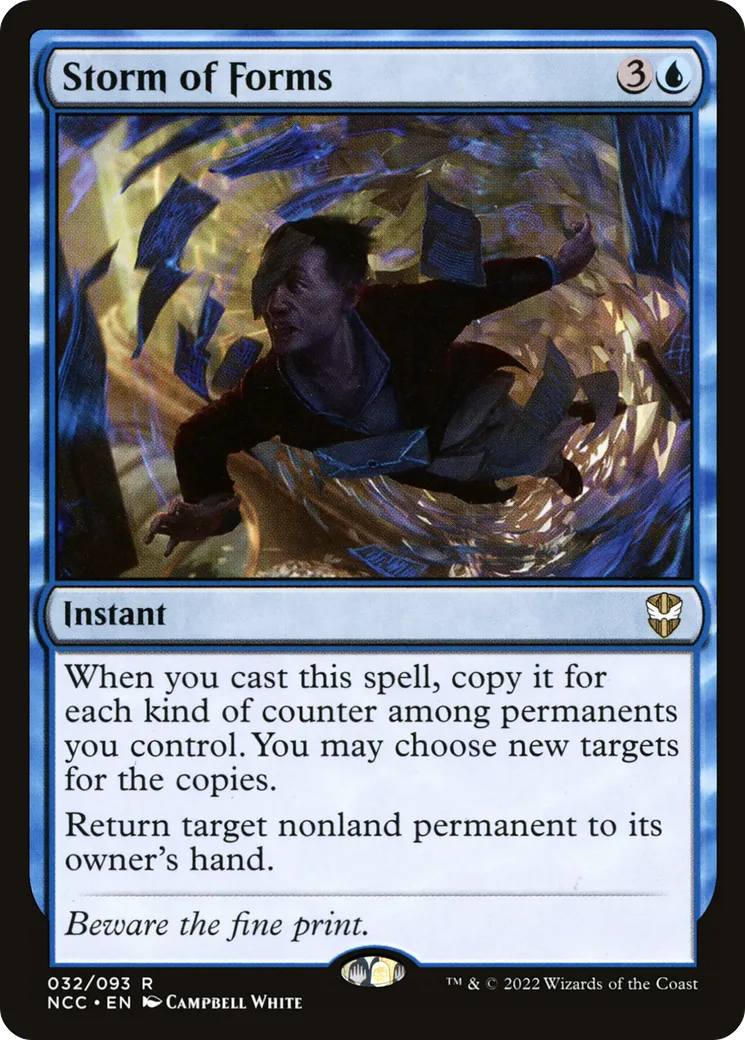 Storm of Forms — New Capenna Commander — Magic: The Gathering