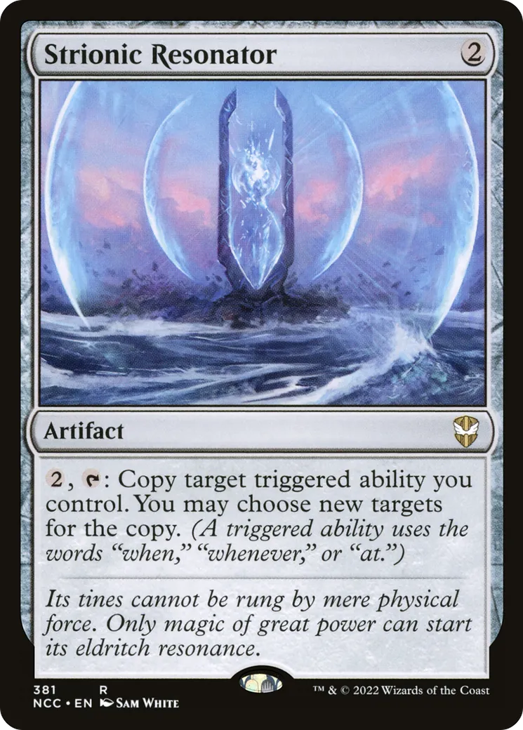 Strionic Resonator — New Capenna Commander — Magic: The Gathering