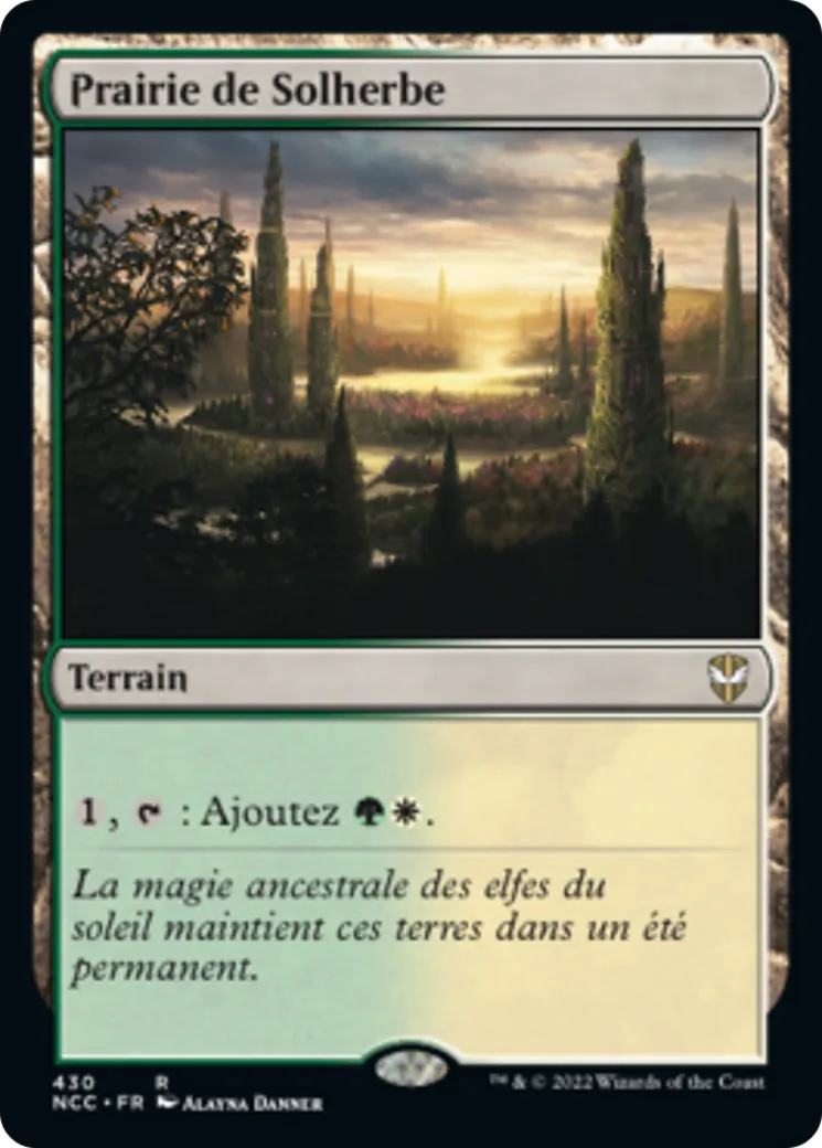 Prairie de Solherbe — New Capenna Commander — Magic: The Gathering