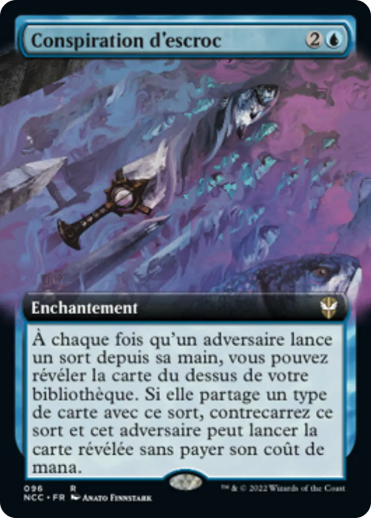 Conspiration d'escroc — New Capenna Commander — Magic: The Gathering