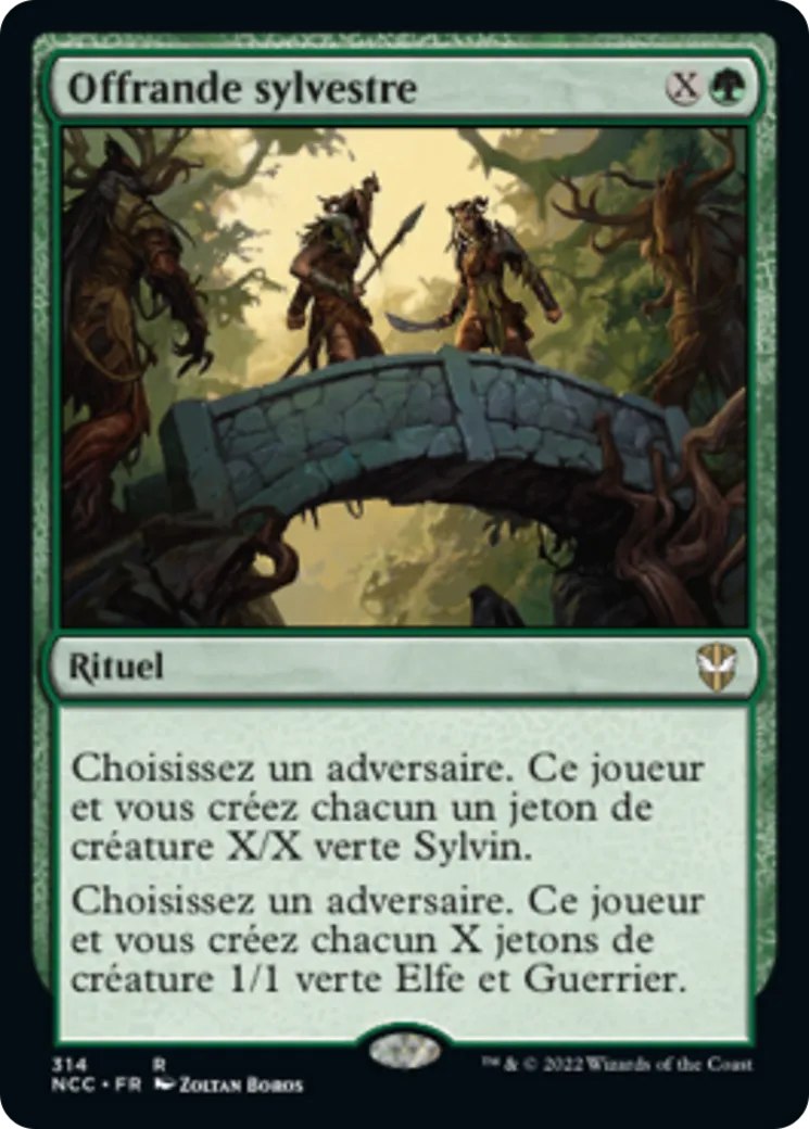 Offrande sylvestre — New Capenna Commander — Magic: The Gathering