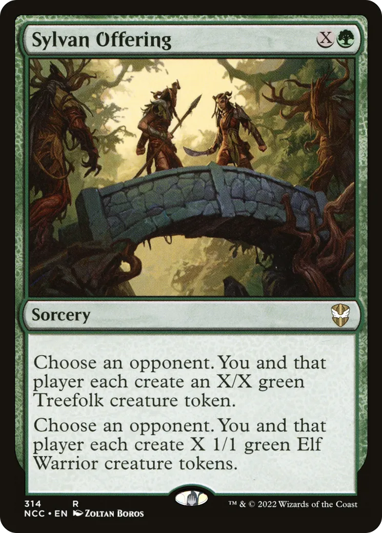 Sylvan Offering — New Capenna Commander — Magic: The Gathering