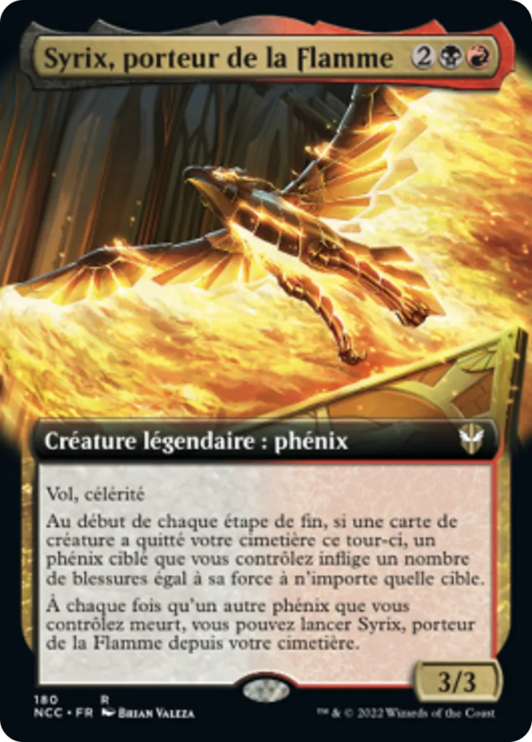 Syrix, porteur de la Flamme — New Capenna Commander — Magic: The Gathering