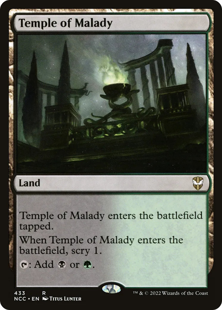 Temple of Malady — New Capenna Commander — Magic: The Gathering
