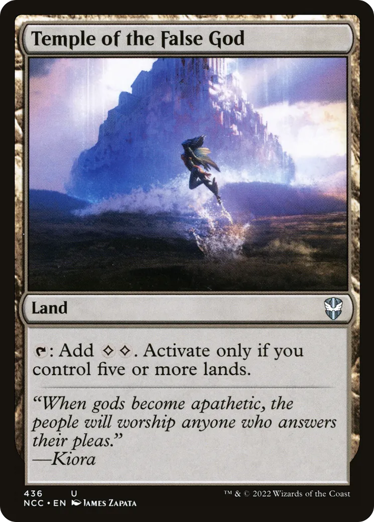 Temple of the False God — New Capenna Commander — Magic: The Gathering
