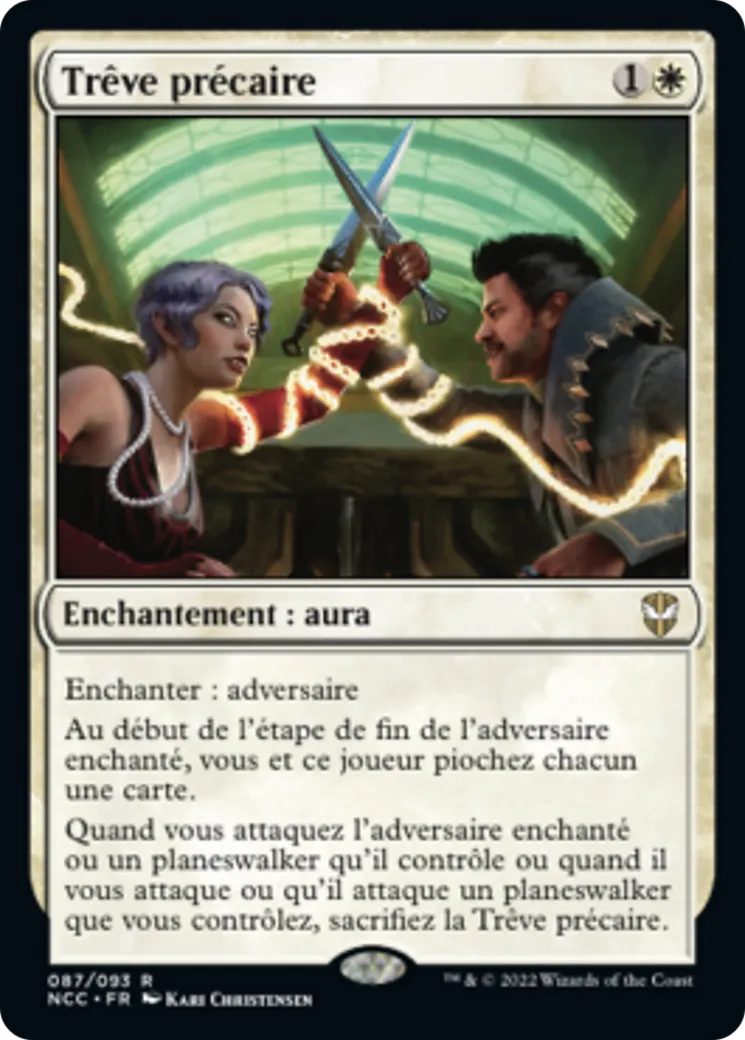 Trêve précaire — New Capenna Commander — Magic: The Gathering