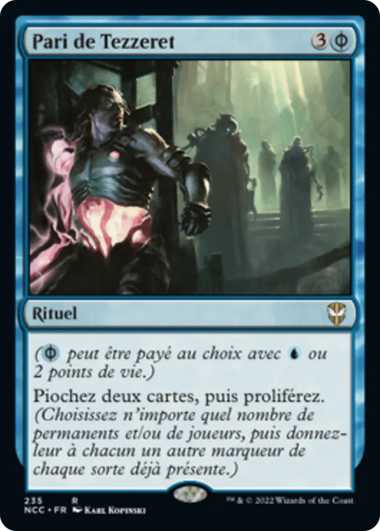 Pari de Tezzeret — New Capenna Commander — Magic: The Gathering