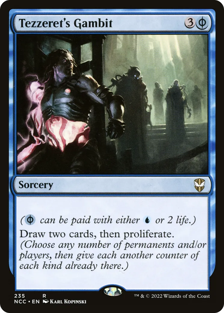 Tezzeret's Gambit — New Capenna Commander — Magic: The Gathering