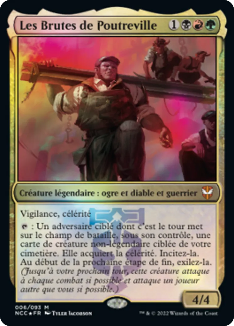 Les Brutes de Poutreville — New Capenna Commander — Magic: The Gathering