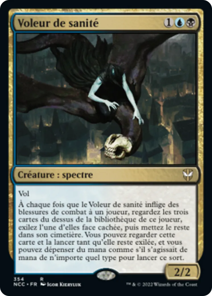 Voleur de sanité — New Capenna Commander — Magic: The Gathering