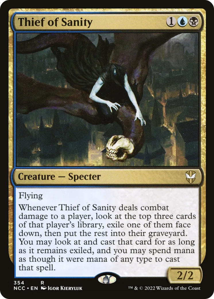 Thief of Sanity — New Capenna Commander — Magic: The Gathering
