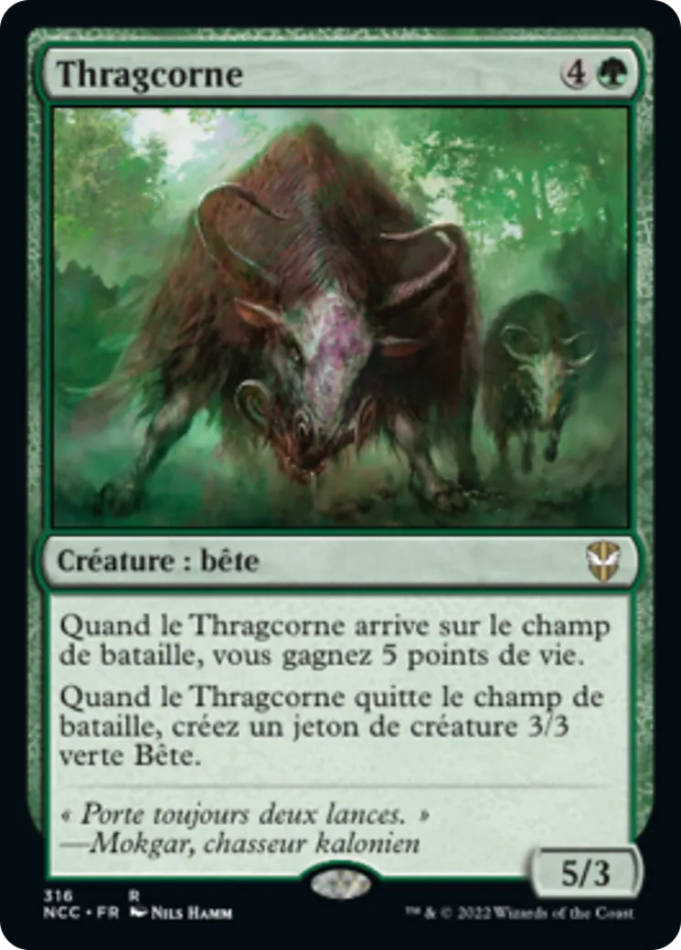 Thragcorne — New Capenna Commander — Magic: The Gathering