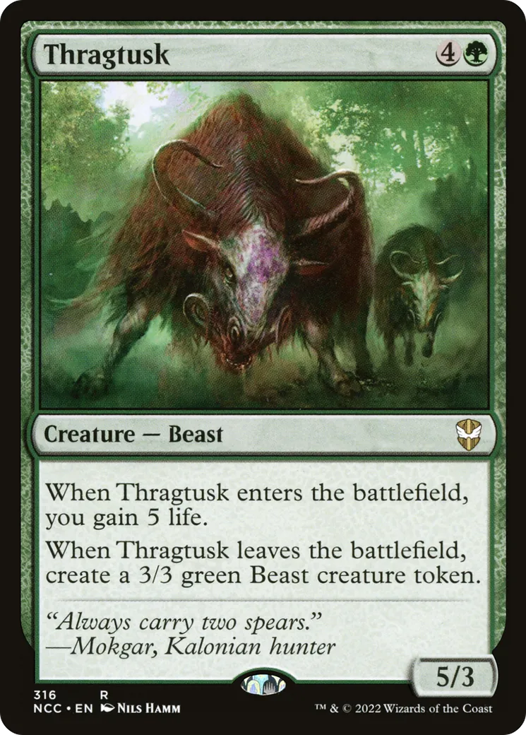 Thragtusk — New Capenna Commander — Magic: The Gathering