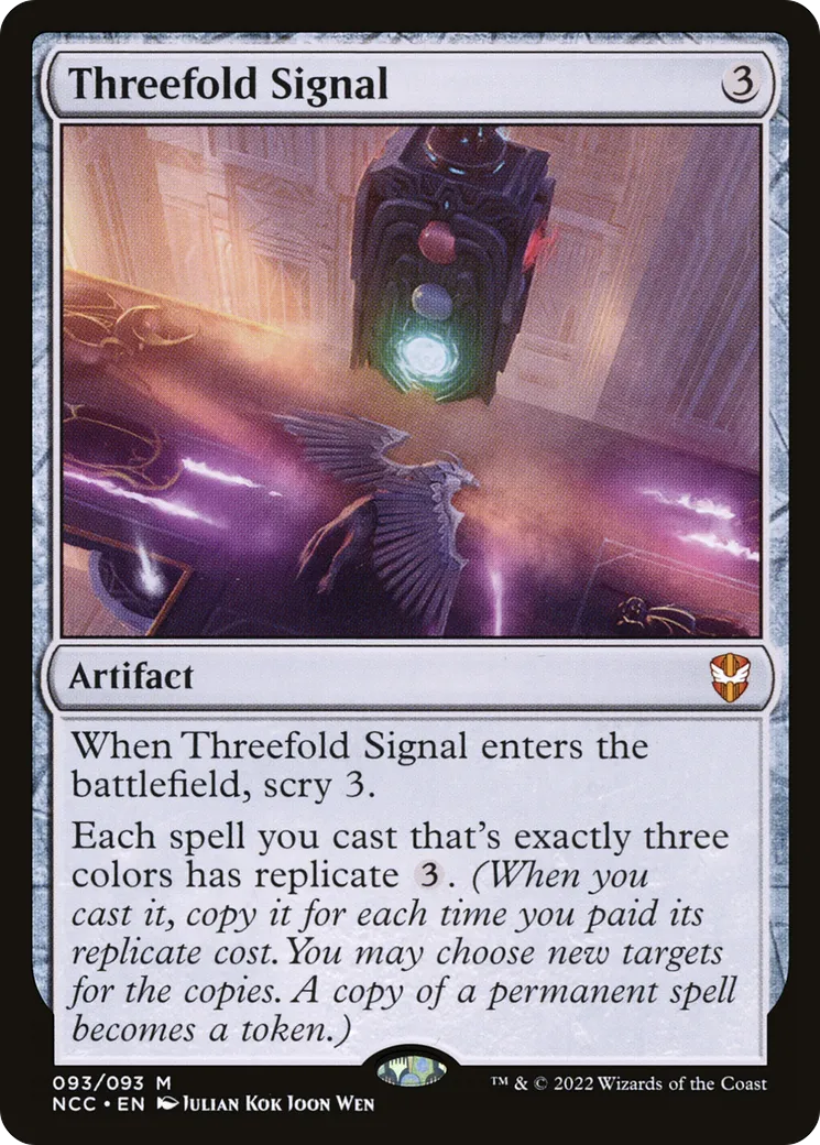 Feu de signalisation — New Capenna Commander — Magic: The Gathering