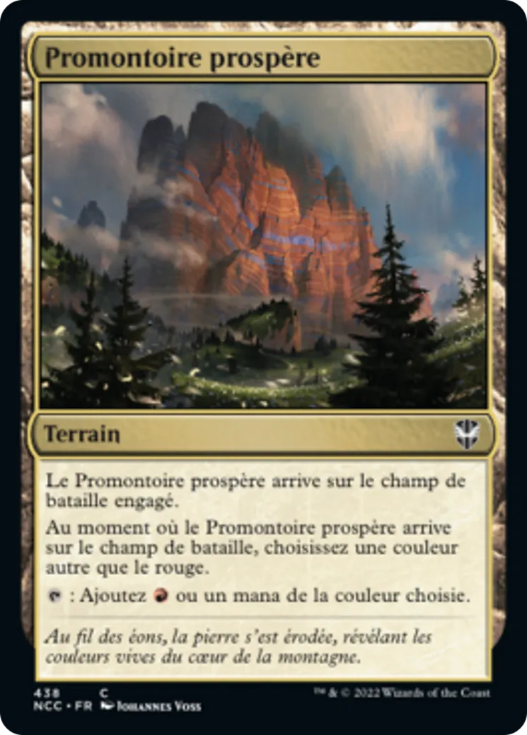Promontoire prospère — New Capenna Commander — Magic: The Gathering