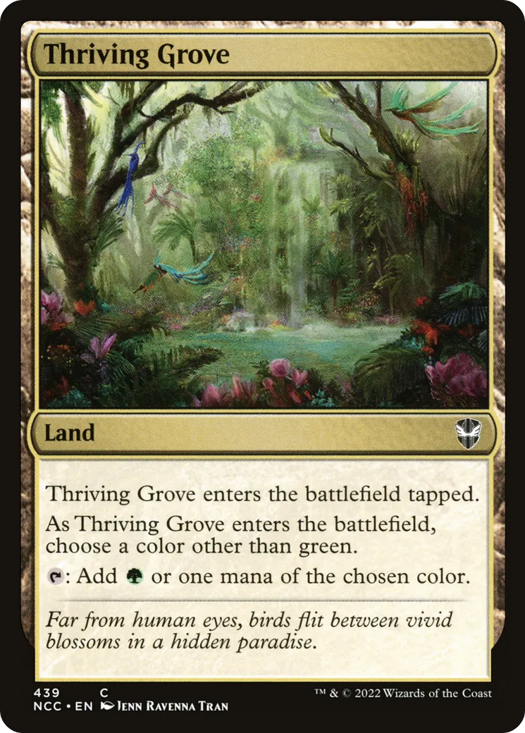 Bosquet prospère — New Capenna Commander — Magic: The Gathering