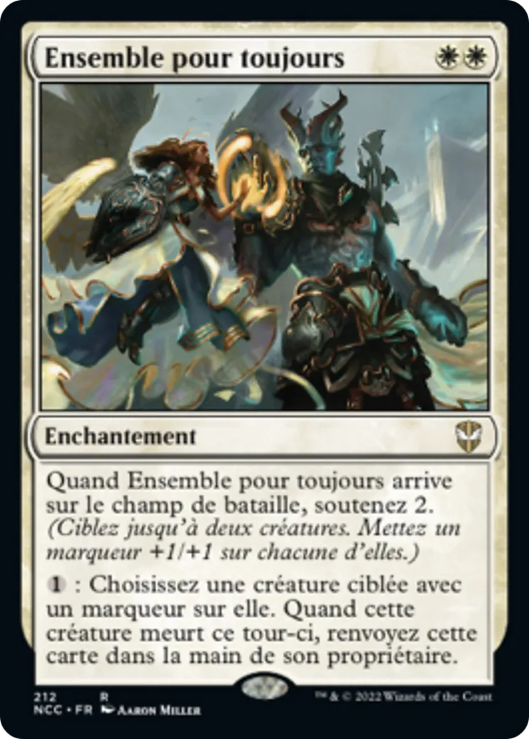 Ensemble pour toujours — New Capenna Commander — Magic: The Gathering