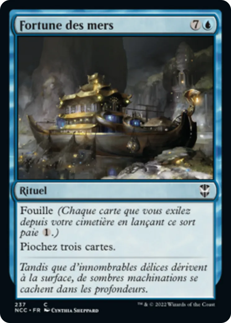 Fortune des mers — New Capenna Commander — Magic: The Gathering