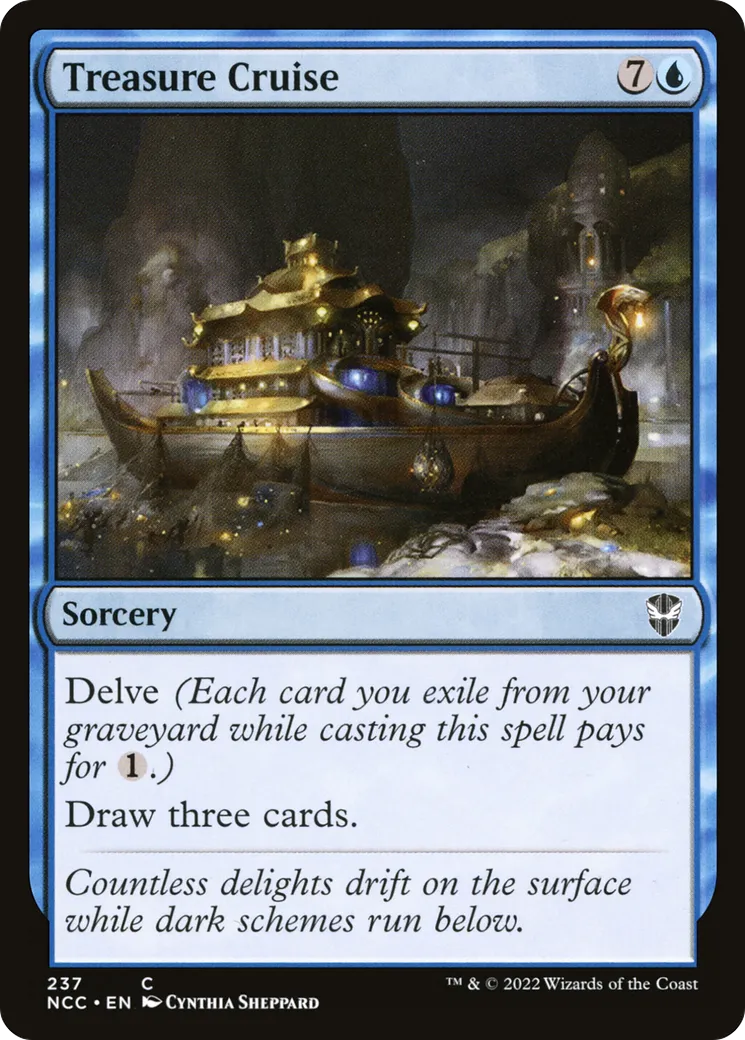 Treasure Cruise — New Capenna Commander — Magic: The Gathering