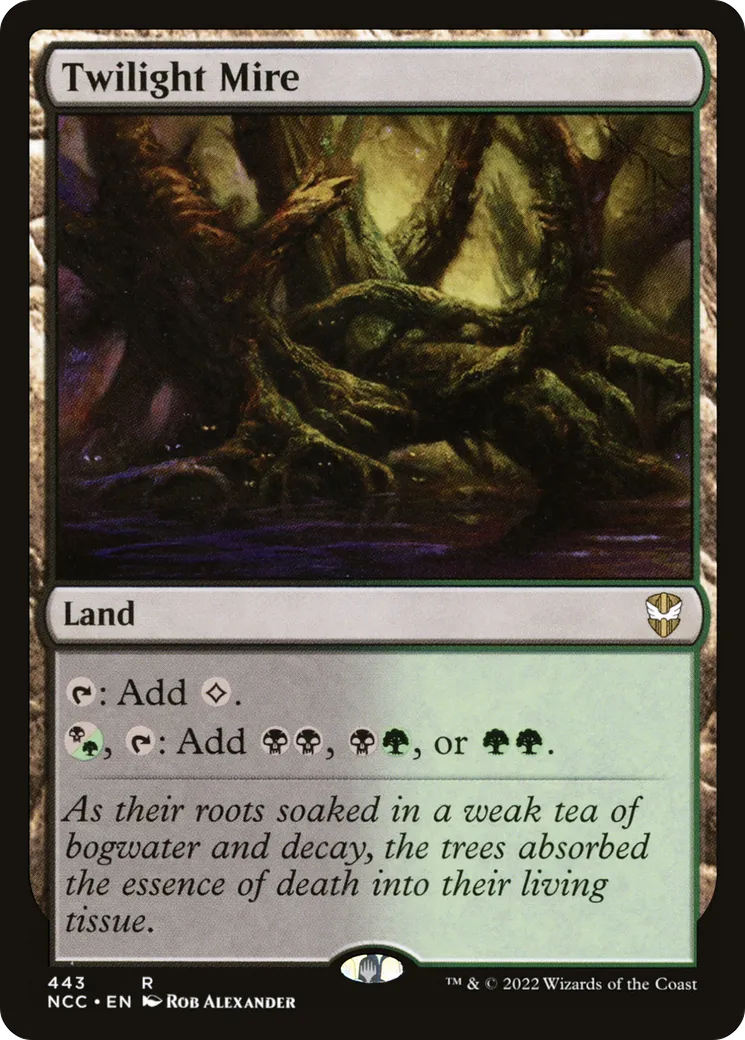 Twilight Mire — New Capenna Commander — Magic: The Gathering