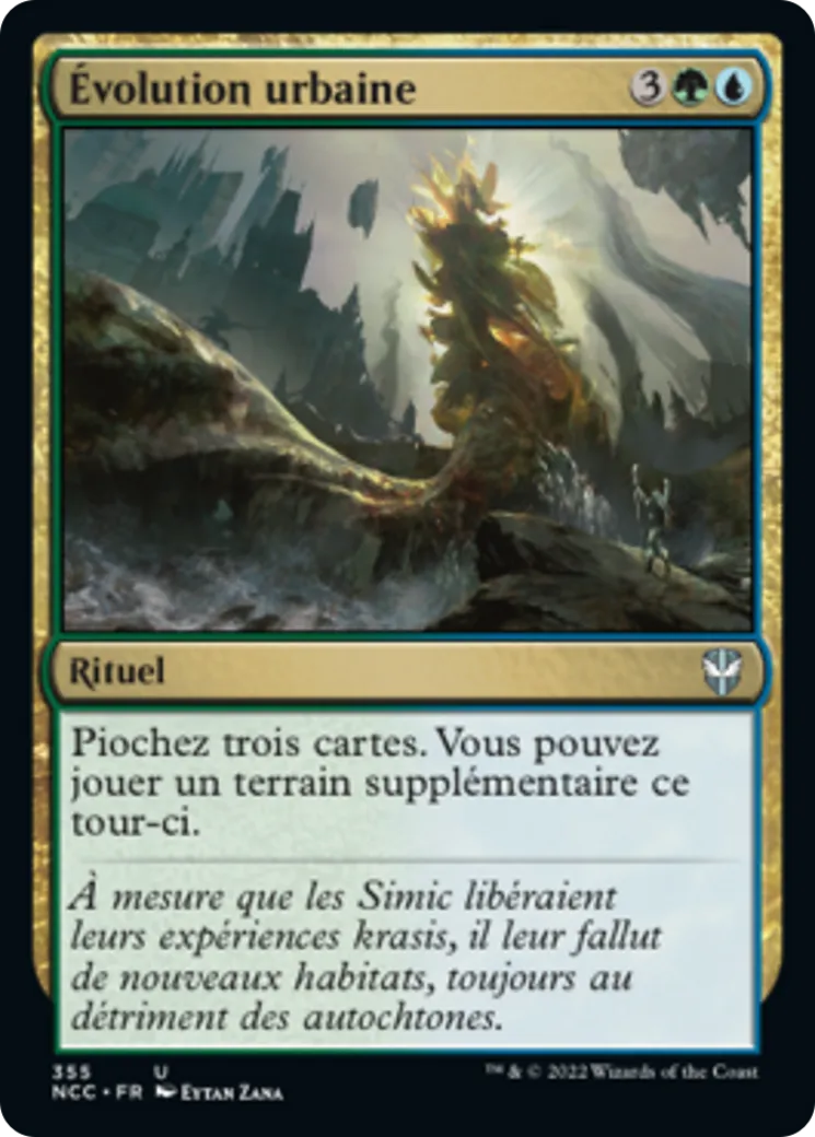 Évolution urbaine — New Capenna Commander — Magic: The Gathering