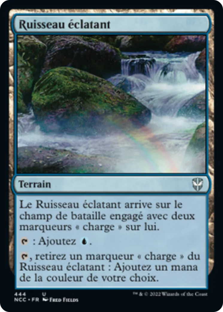 Ruisseau éclatant — New Capenna Commander — Magic: The Gathering