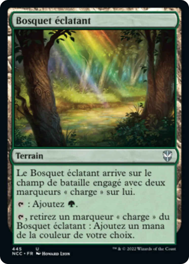 Bosquet éclatant — New Capenna Commander — Magic: The Gathering