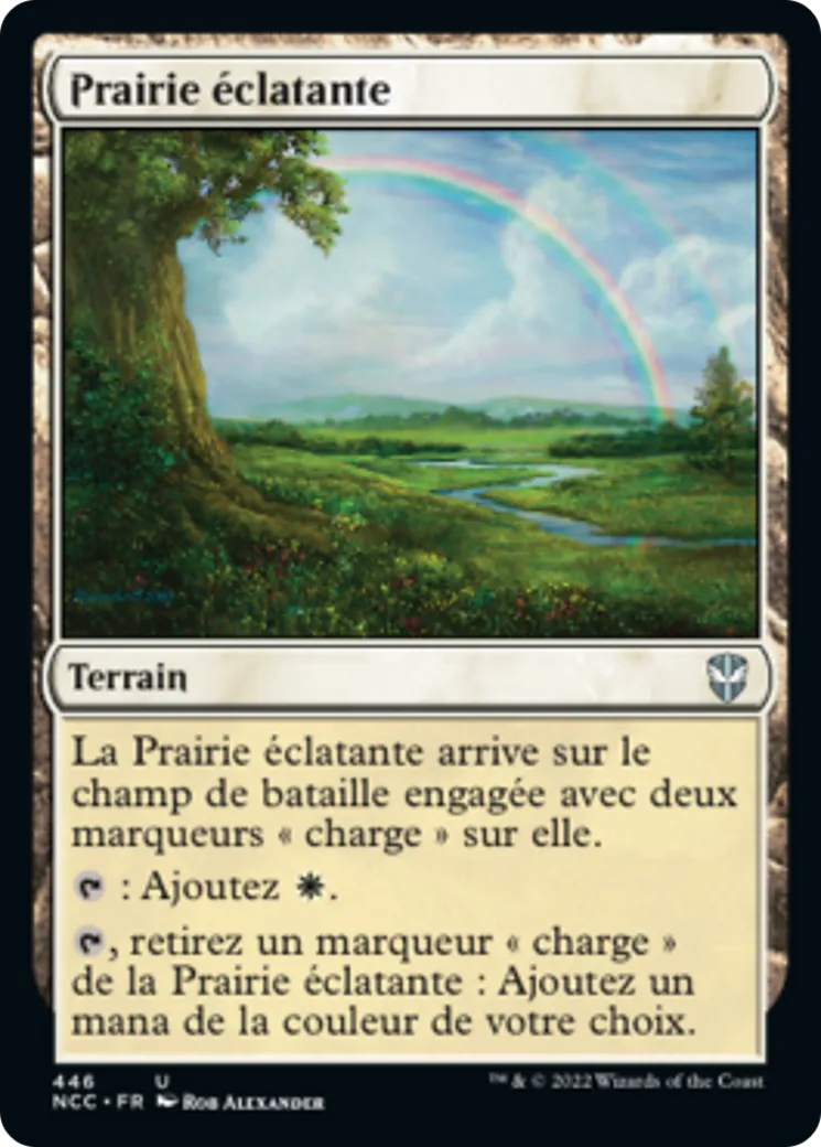 Prairie éclatante — New Capenna Commander — Magic: The Gathering