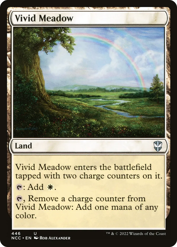 Prairie éclatante — New Capenna Commander — Magic: The Gathering