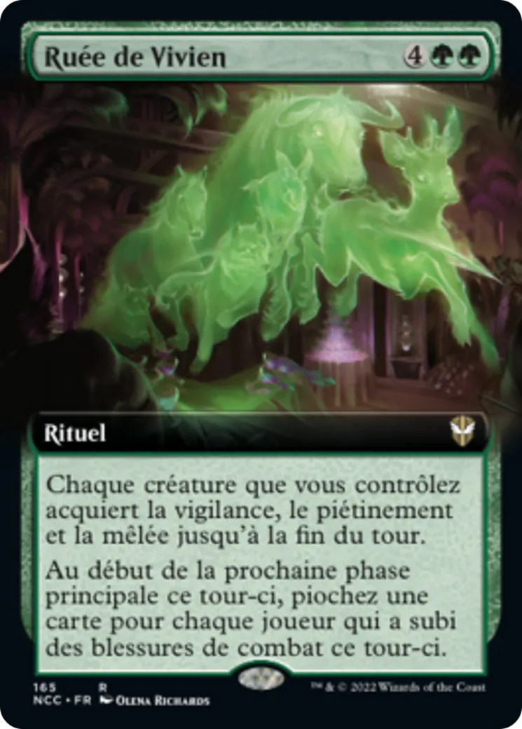 Ruée de Vivien — New Capenna Commander — Magic: The Gathering