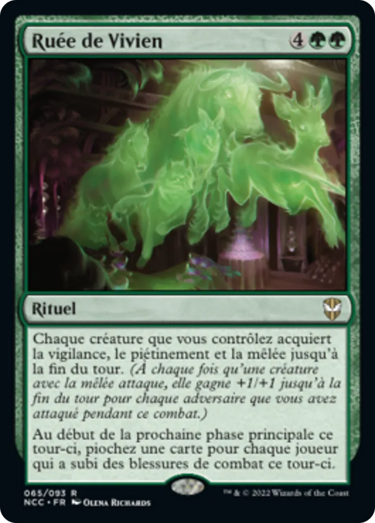 Ruée de Vivien — New Capenna Commander — Magic: The Gathering