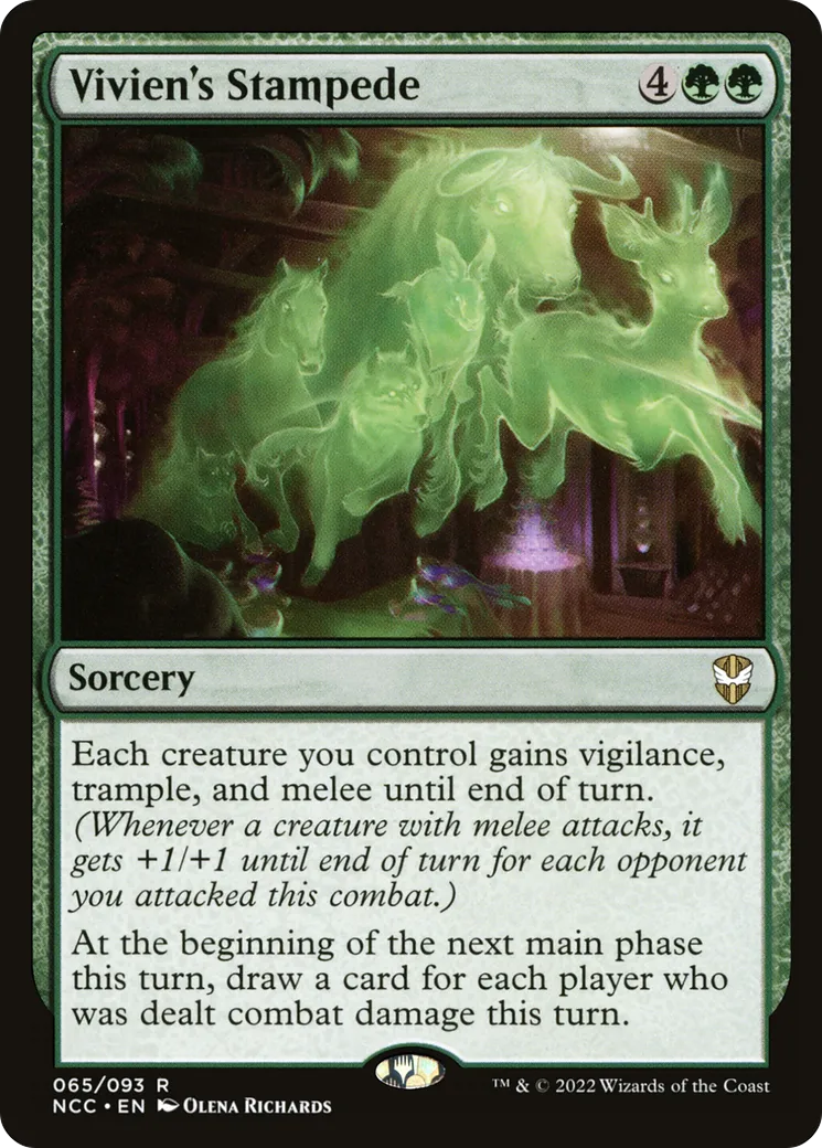 Vivien's Stampede — New Capenna Commander — Magic: The Gathering