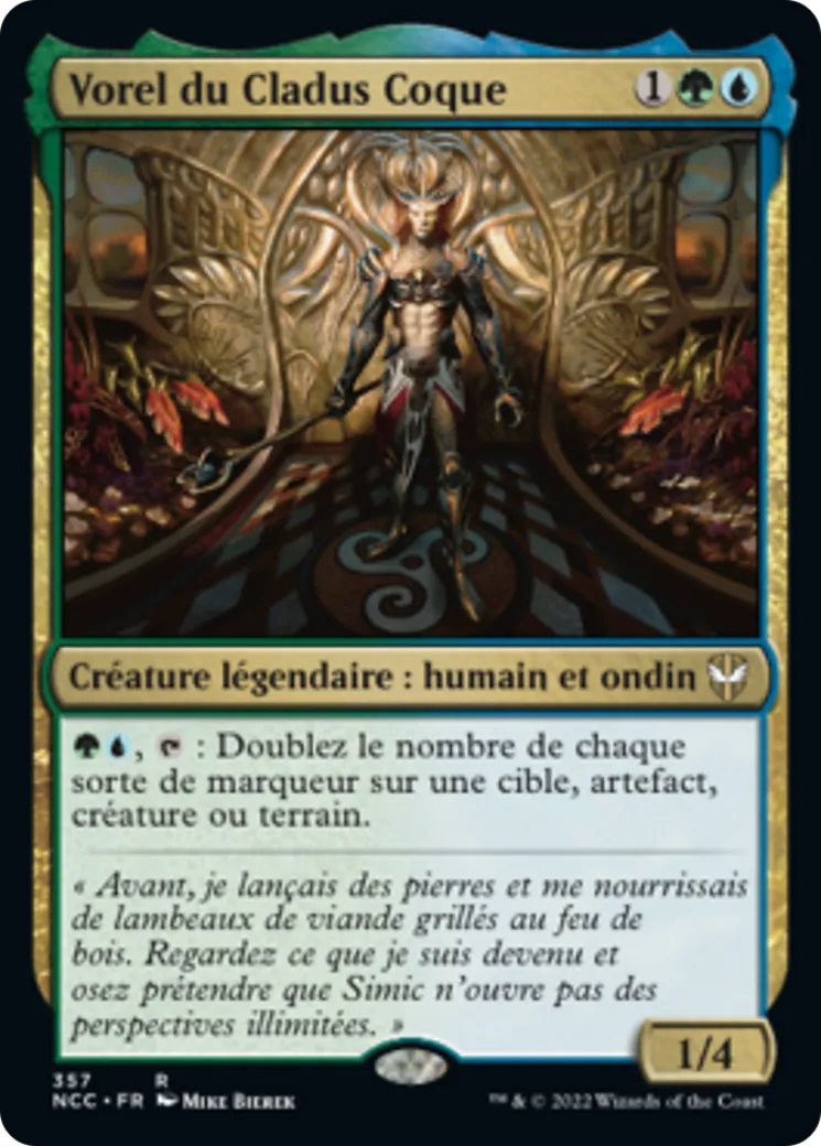 Vorel du Cladus Coque — New Capenna Commander — Magic: The Gathering