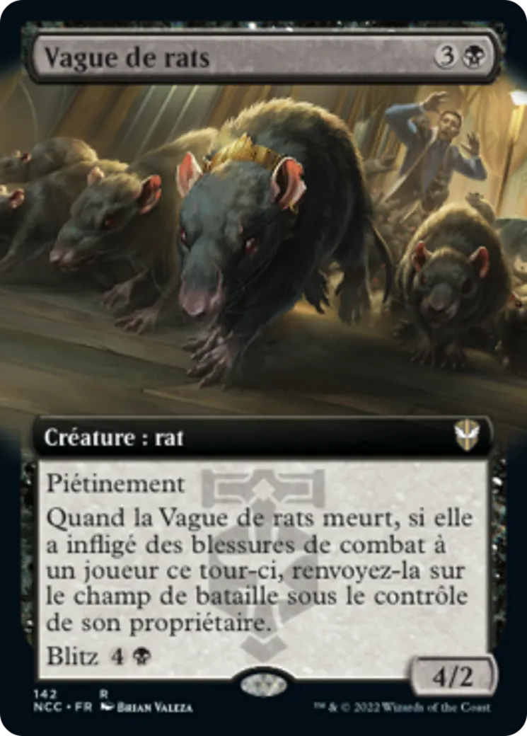Vague de rats — New Capenna Commander — Magic: The Gathering