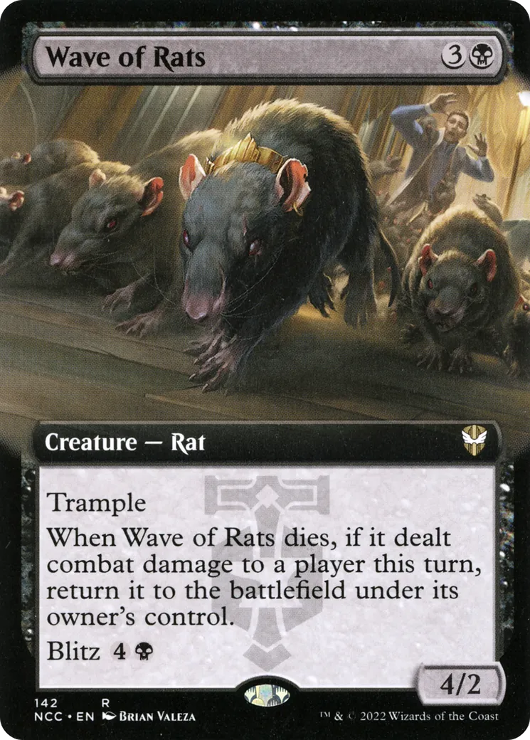 Wave of Rats — New Capenna Commander — Magic: The Gathering