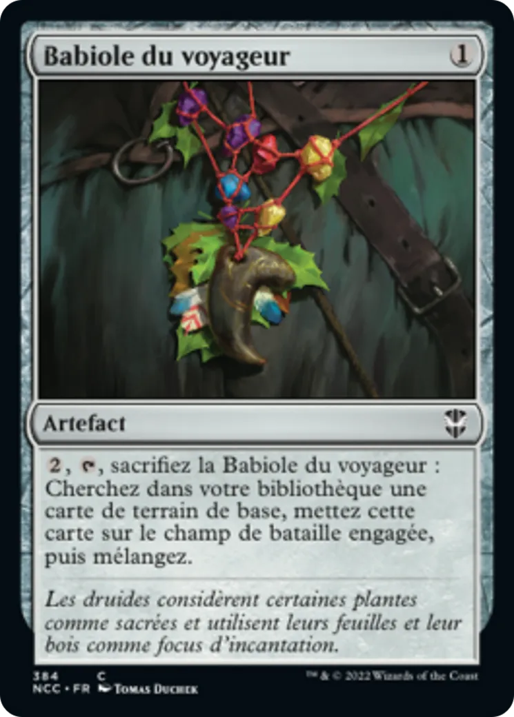 Babiole du voyageur — New Capenna Commander — Magic: The Gathering