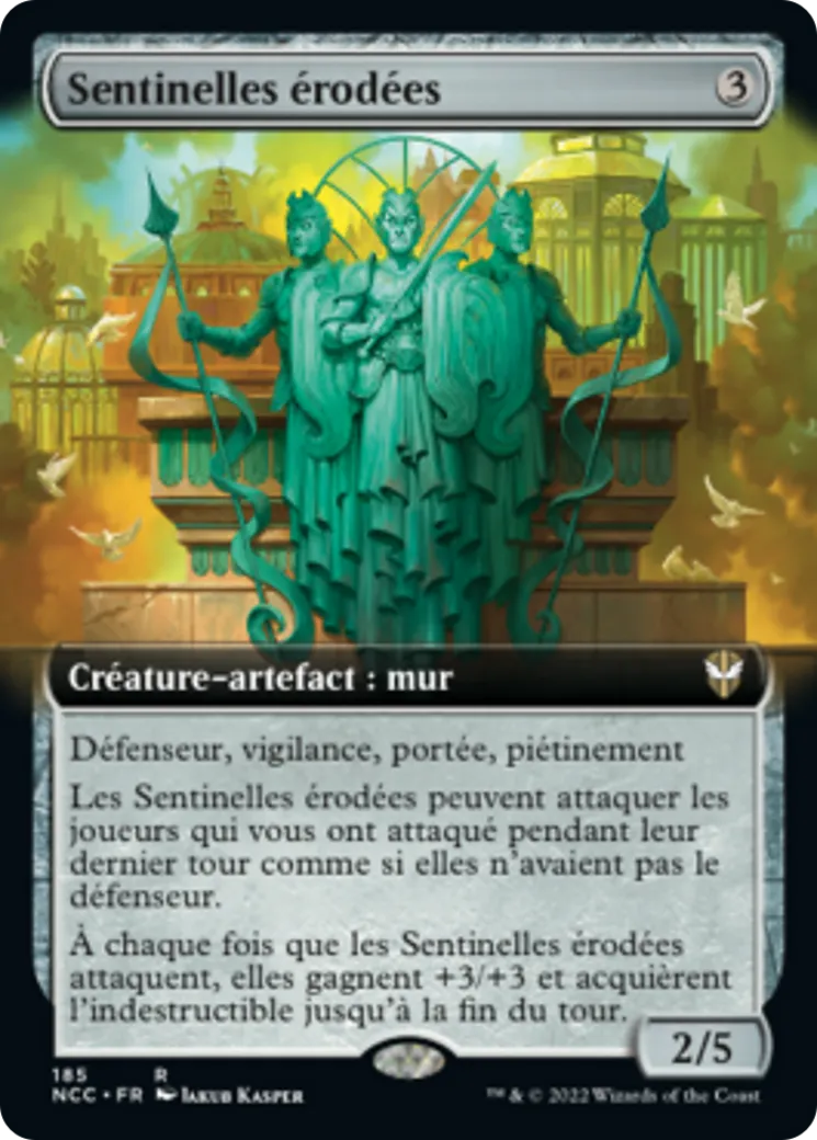 Sentinelles érodées — New Capenna Commander — Magic: The Gathering